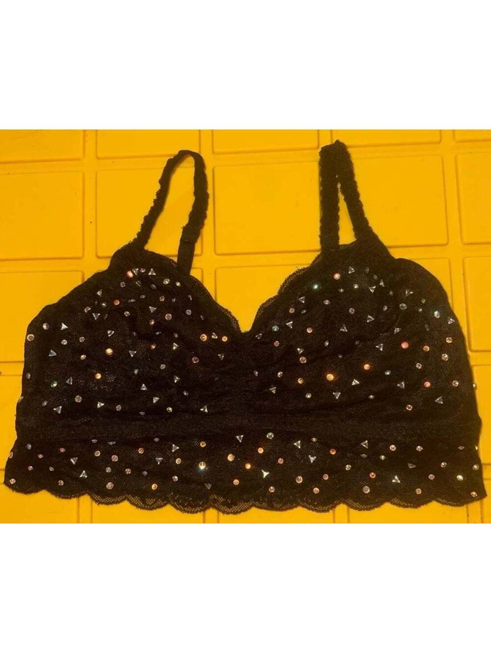 Victoria’s Secret Pink lace bralette size large
